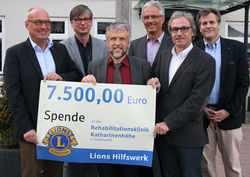 Spende Lionsclub Balingen 2015